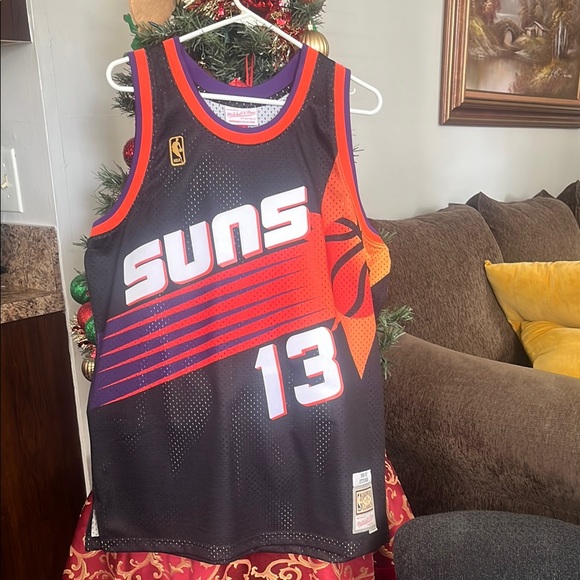 Phoenix Suns NBA Jersey - Black and Orange